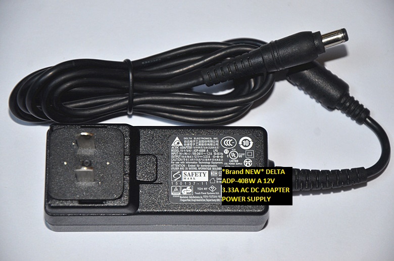 *Brand NEW* DELTA AC100-240V 12V 3.33A ADP-40BW A AC DC ADAPTER 5.5*2.5/5.5*2.1 POWER SUPPLY